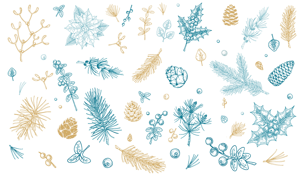 weihnachtliche Motive